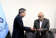 مراسم تكريم آقاي دكتر يونسيان و معارفه آقاي دكتر رضا اندام به عنوان  رئيس دانشكده تربيت بدني 